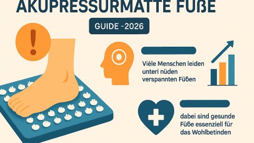 Akupressurmatte für die Füße – Guide 2026 mit Tipps für dein Wohlbefinden