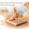 Illustration - zeigt Fuß Stimulation und mögliche Aktivierung des Vagusnervs